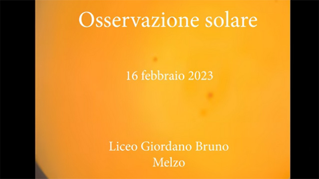 logo link Osservazioni solari